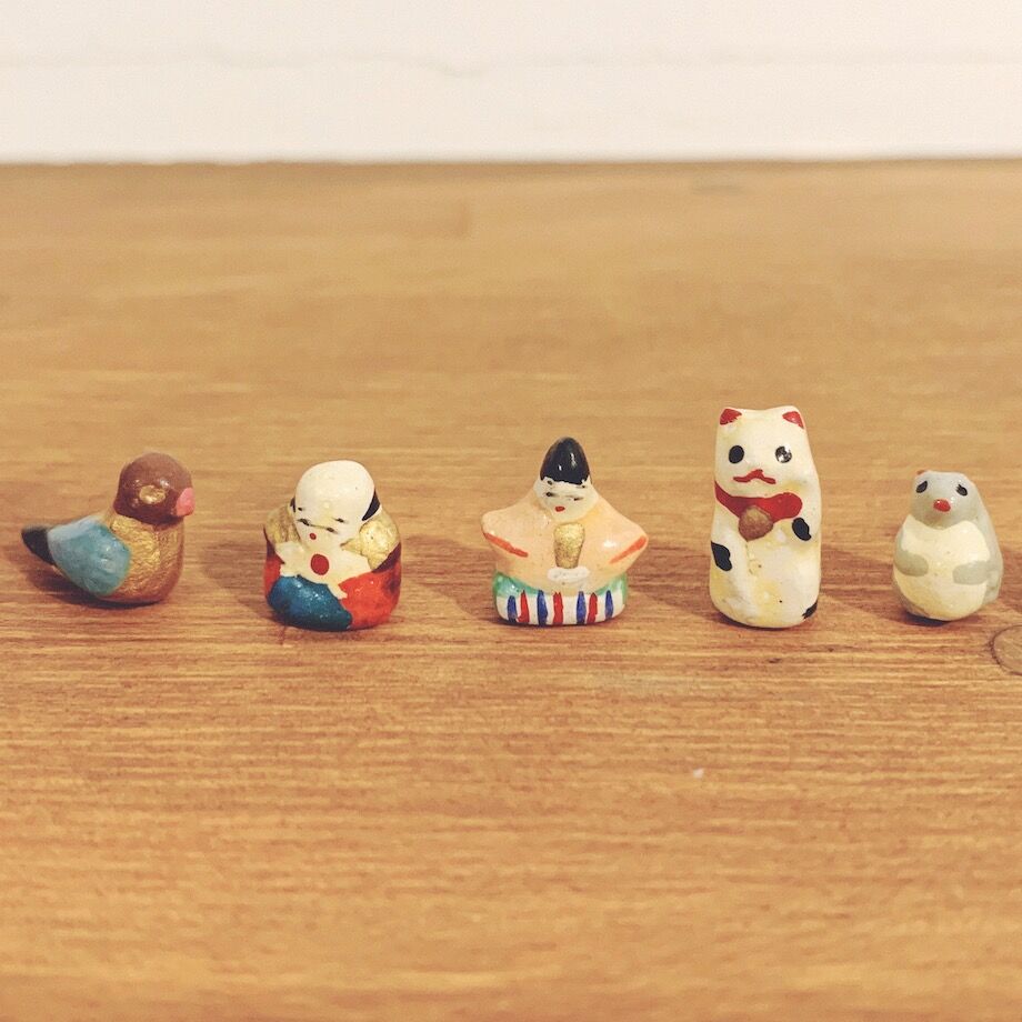 郷土玩具　工芸品　ミニチュア　子猿　豆人形 郷土玩具 工芸品 ミニチュア 子猿 豆人形