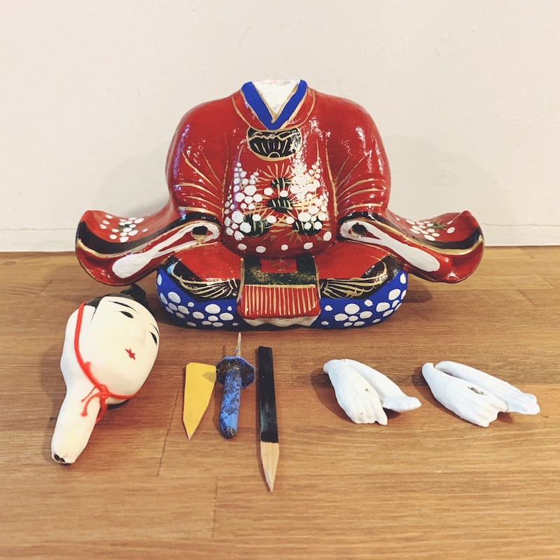 久米土人形『久米天神』 | 象々の郷土玩具