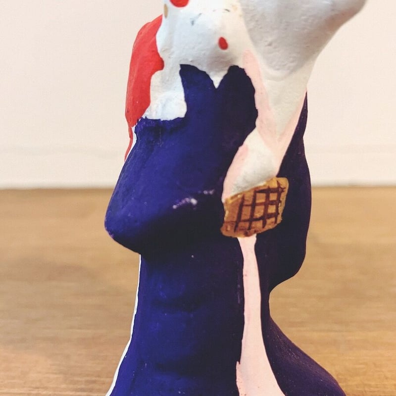 今戸人形の『子守狐』 | 象々の郷土玩具