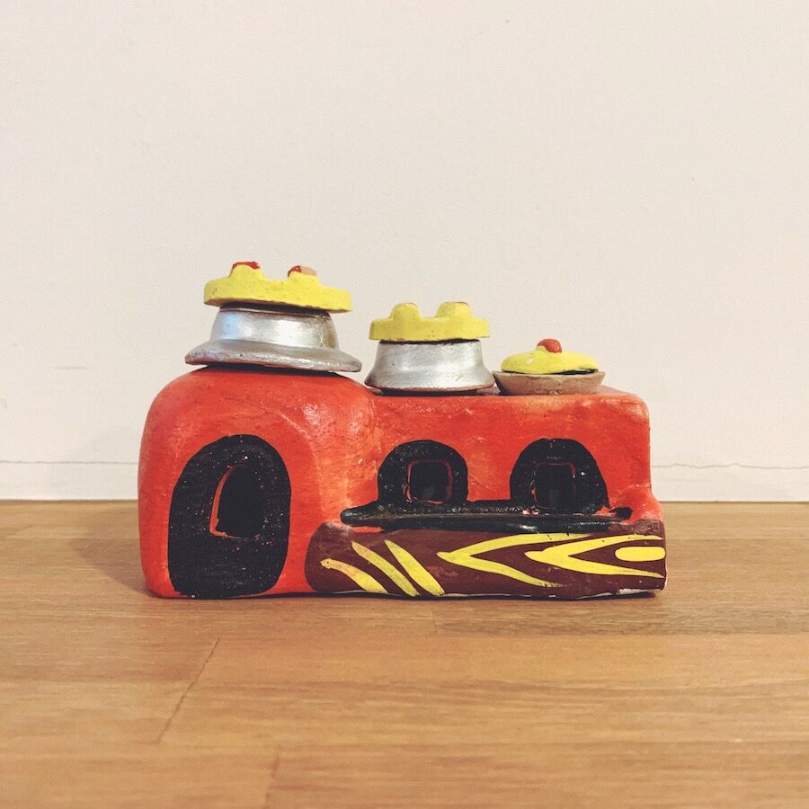 伏見人形『三つくど』 | 象々の郷土玩具