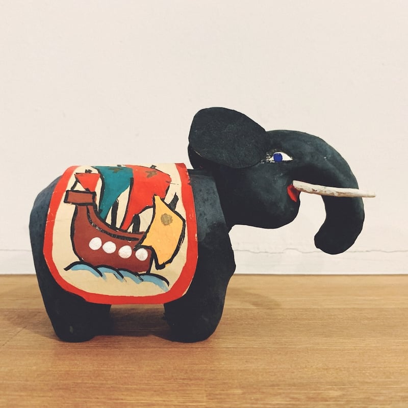 郷土玩具】廃絶 珍品 下総張子 鵺 【公式通販】