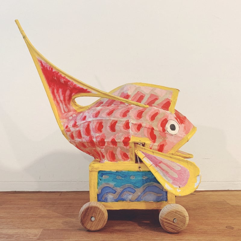 芹沢銈介】 額絵 鯨車 鯛車 芹沢銈介】 額絵 鯨車 鯛車【公式認定ストア】
