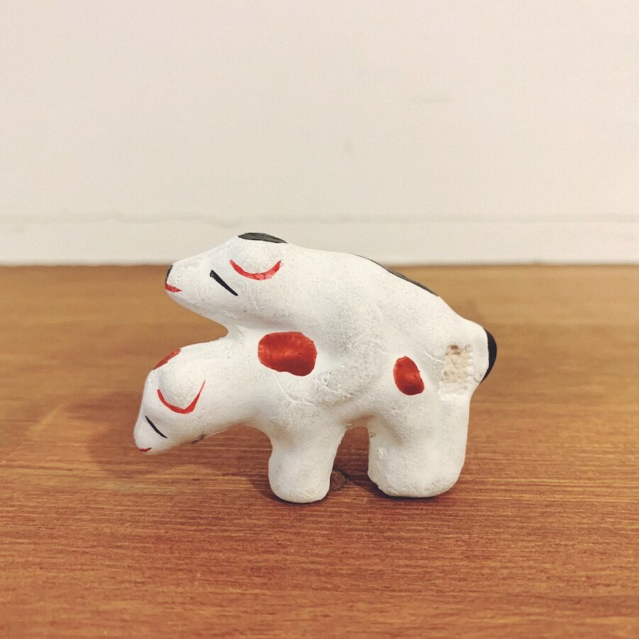 住吉人形『むつみ犬 』 | 象々の郷土玩具