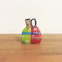 浜松張子・二橋加代の『首振り虎・小』 | 象々の郷土玩具