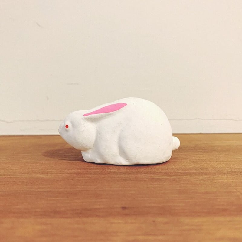 中ノ子勝美 『古型博多人形』ダルマ 招き猫 兎うさぎ 福助 伝統 工芸 置物 中ノ子勝美 『古型博多人形』ダルマ 招き猫 兎うさぎ 福助 伝統