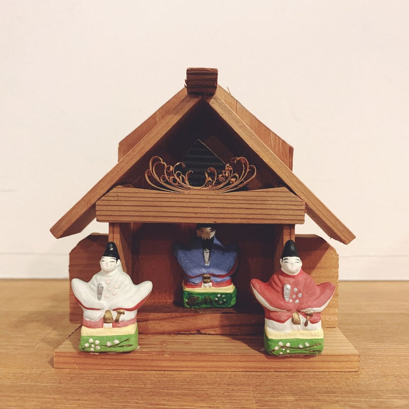 廃絶　名古屋人形　堂内天神　野田末吉　土人形　郷土玩具　(9/8迄出品) 廃絶名古屋土人形堂内天神郷土玩具