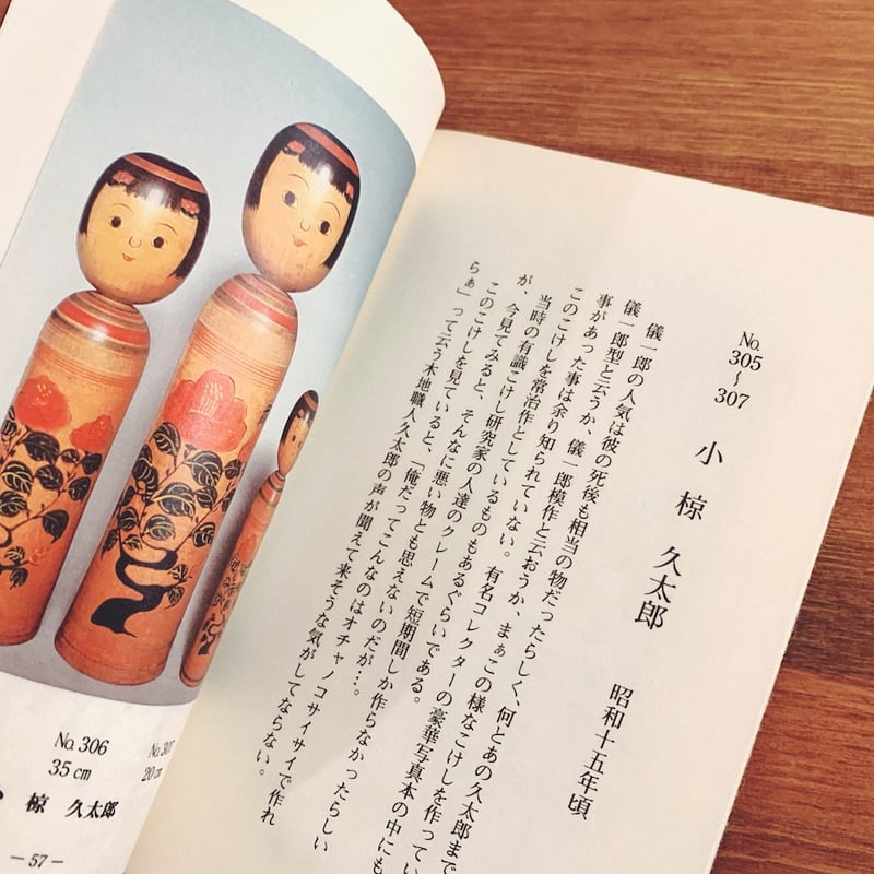 童宝舎コレクション図集『こけし綴り』 | 象々の郷土玩具