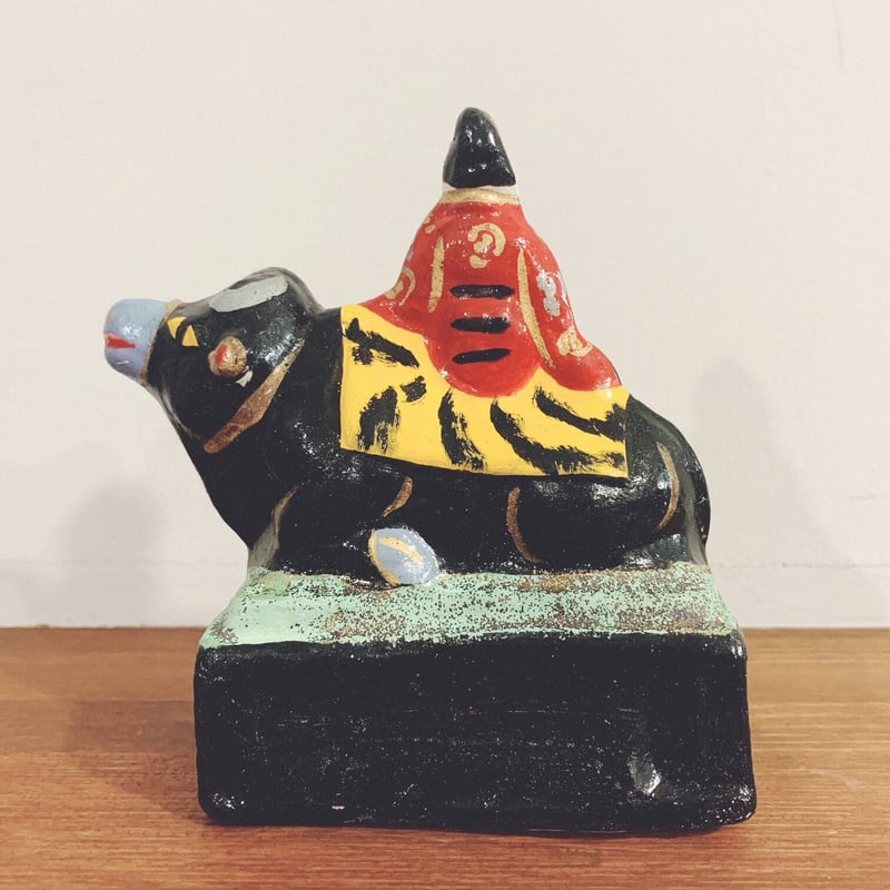 稲畑人形の『雷除天神』 | 象々の郷土玩具