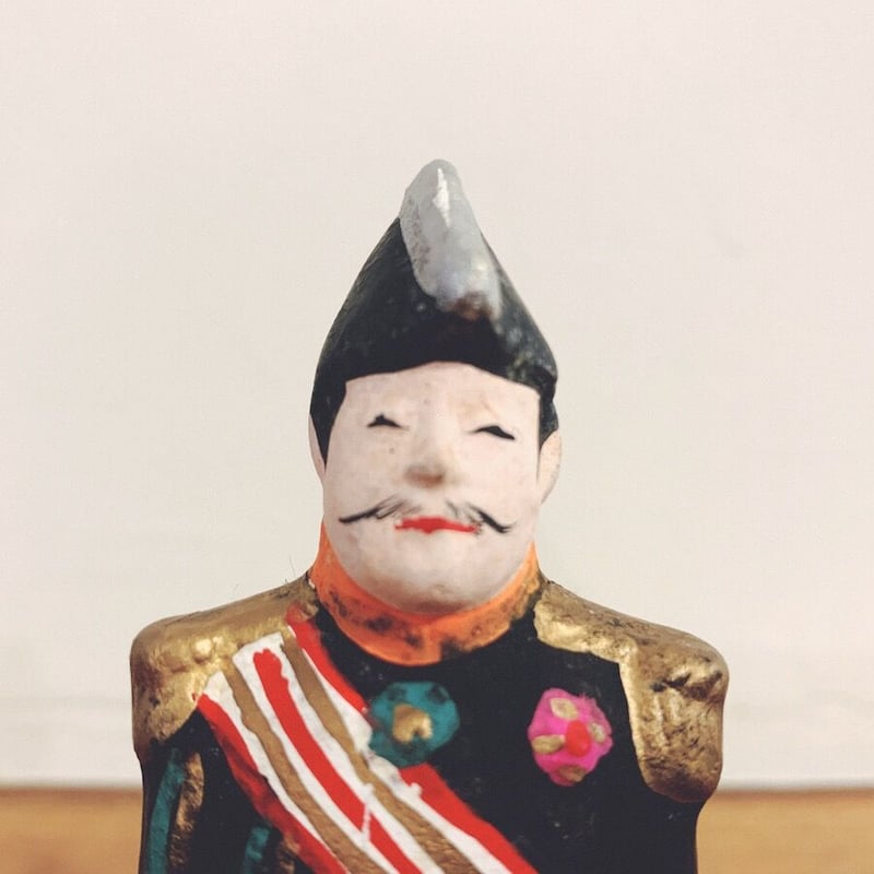 小幡人形『軍人さんと従軍看護師』6体 | 象々の郷土玩具