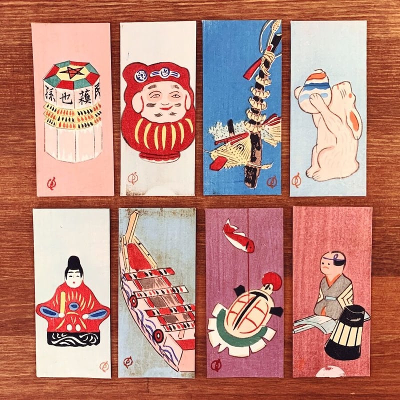 昭和九年 川崎巨泉 掛軸 「尚武之図」紙本 肉筆 共箱／郷土玩具 川崎巨泉〜おもちゃ十二支｜郷土玩具・木版画 | 古本・版画