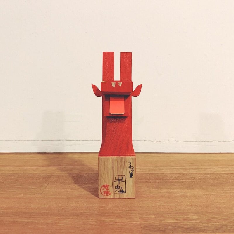 宇和島・木彫『牛鬼(ブゥーヤレ)』 | 象々の郷土玩具