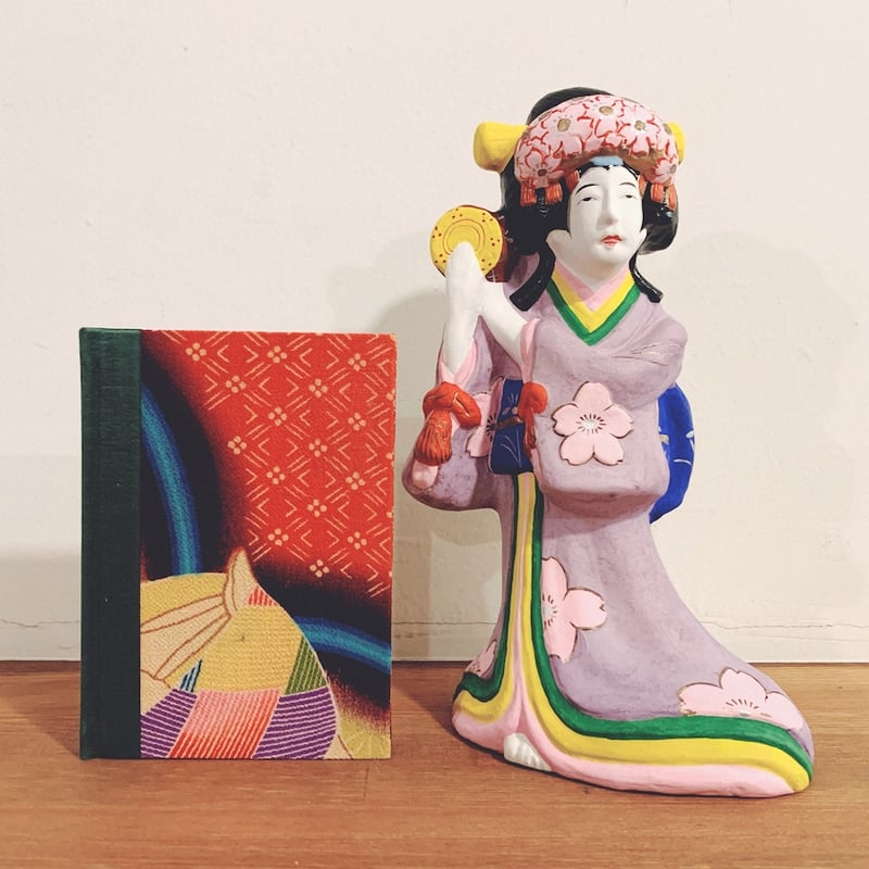 名古屋土人形・野田末吉『静御前』 | 象々の郷土玩具