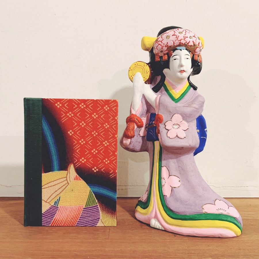 名古屋土人形・野田末吉『静御前』 | 象々の郷土玩具