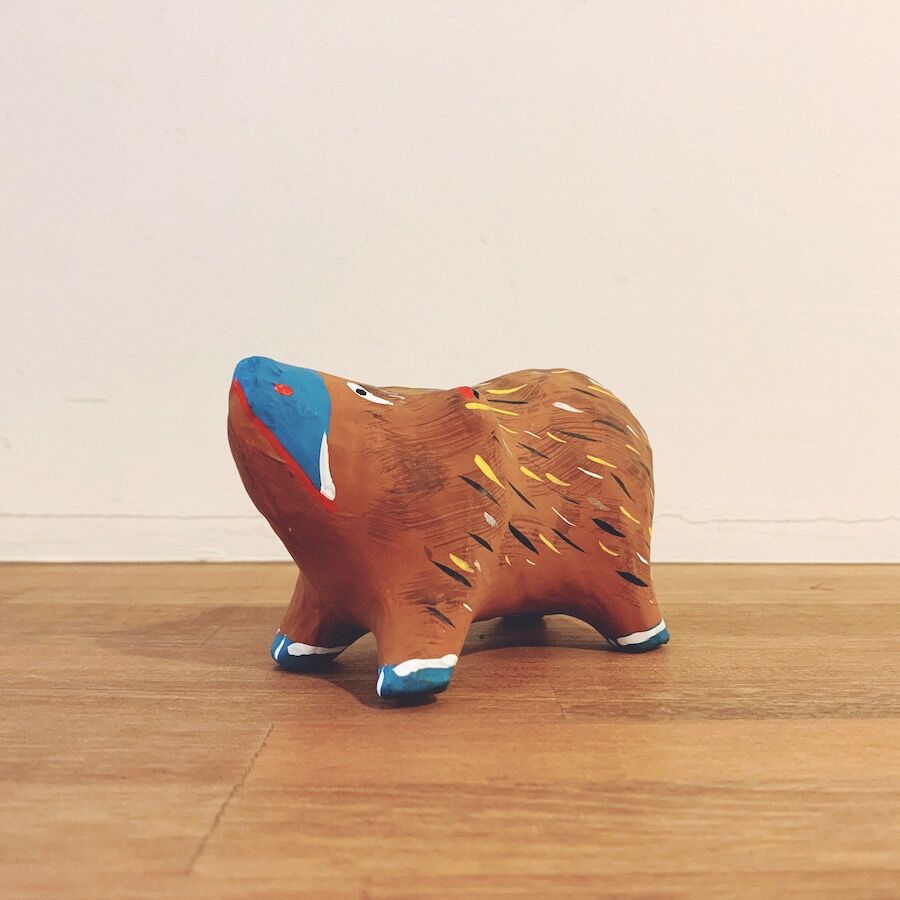 倉敷張子『猪(中)』 | 象々の郷土玩具