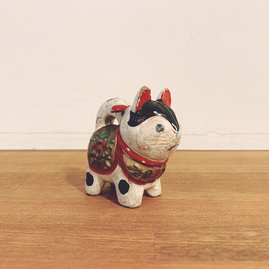 戦前の練物『犬』 | 象々の郷土玩具