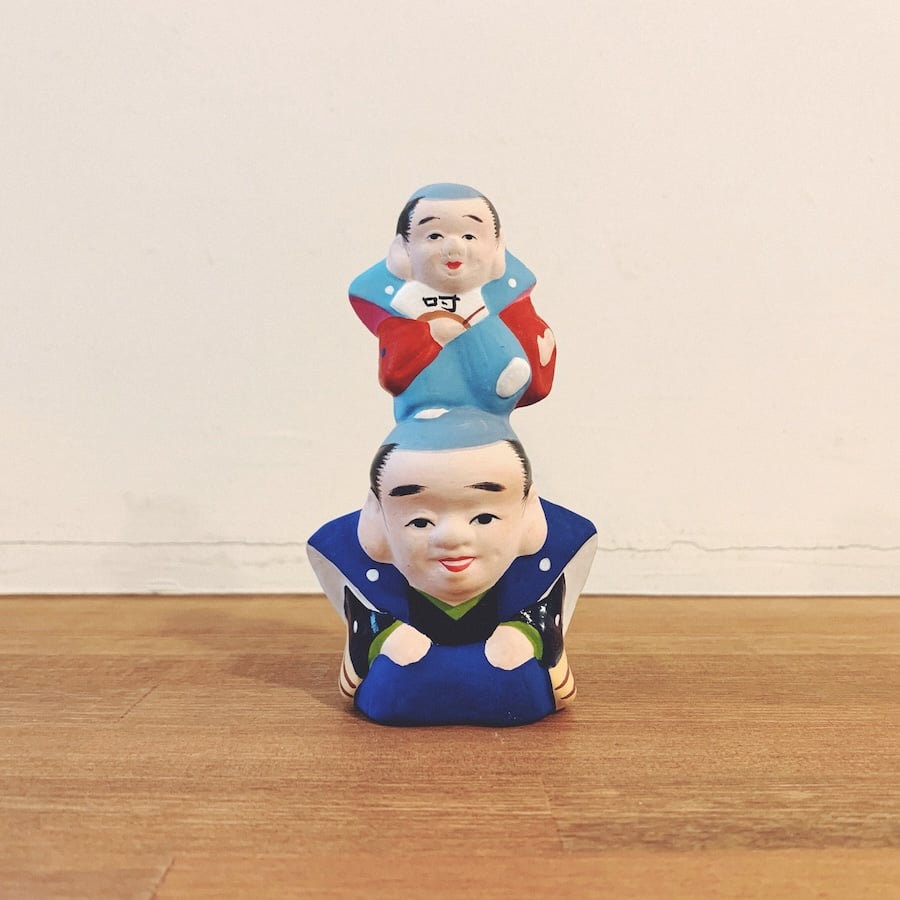 古型博多人形『親子福助』 | 象々の郷土玩具