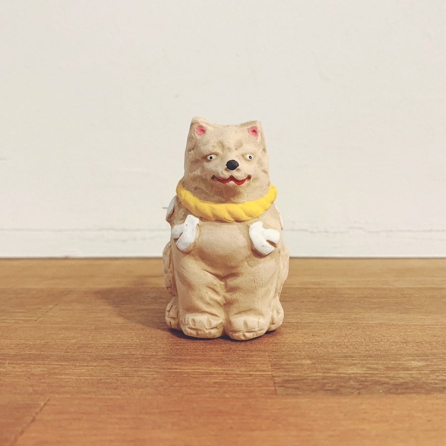 身代わり毛玉幻獣 張り子犬 身代わり毛玉幻獣 張り子犬くん