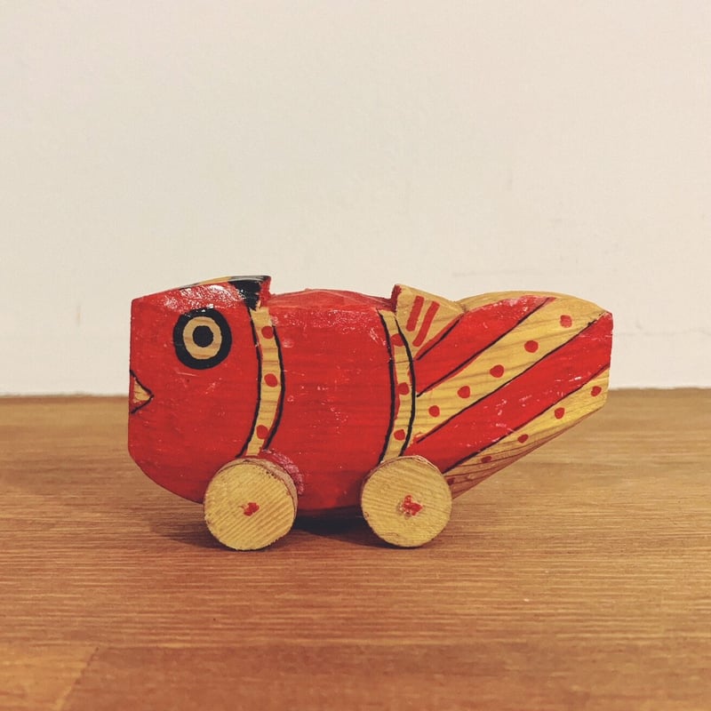 鹿児島神宮の『鯛車』(小サイズ) | 象々の郷土玩具