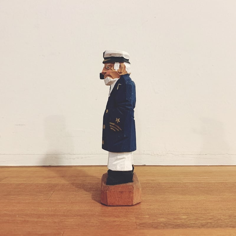 木彫人形『船乗り・船長』 | 象々の郷土玩具