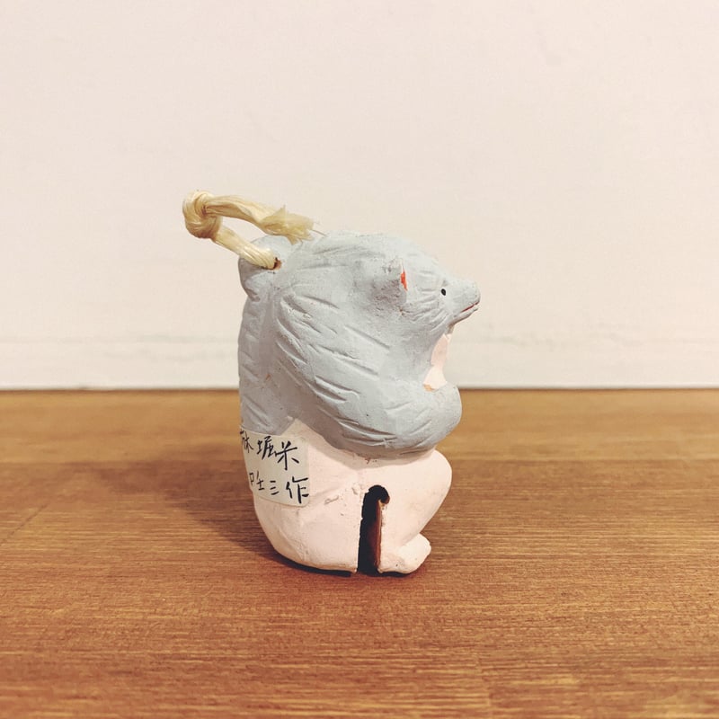 堀米人形の『熊金』土鈴 | 象々の郷土玩具