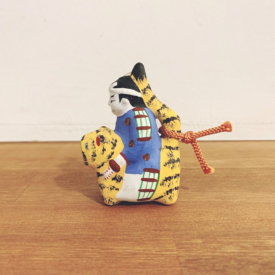 廃絶　名古屋人形　堂内天神　野田末吉　土人形　郷土玩具　(9/8迄出品) 廃絶名古屋土人形堂内天神郷土玩具