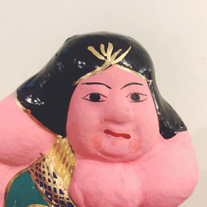 久米土人形の『熊金』 | 象々の郷土玩具