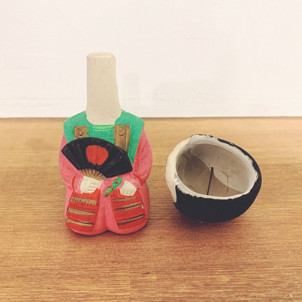 京都・清水の首振り人形『エンタツの桃太郎』 | 象々の郷土玩具