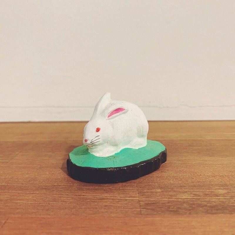 津屋崎人形・原田半蔵の『うさぎ』 | 象々の郷土玩具