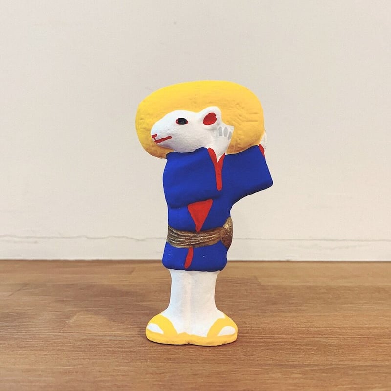 今戸人形の『俵ねずみ』 | 象々の郷土玩具