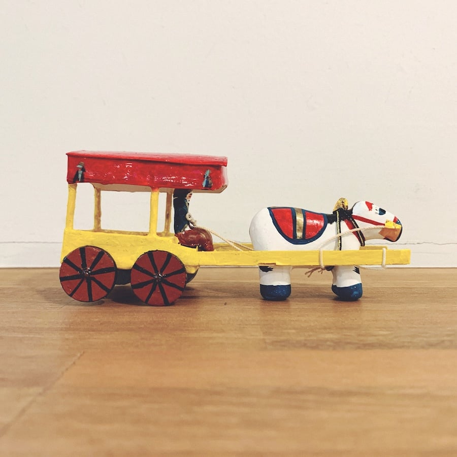 浜松張子・二橋加代『馬車』 | 象々の郷土玩具