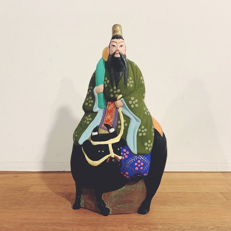 津屋崎人形・原田半蔵『牛乗天神』 | 象々の郷土玩具