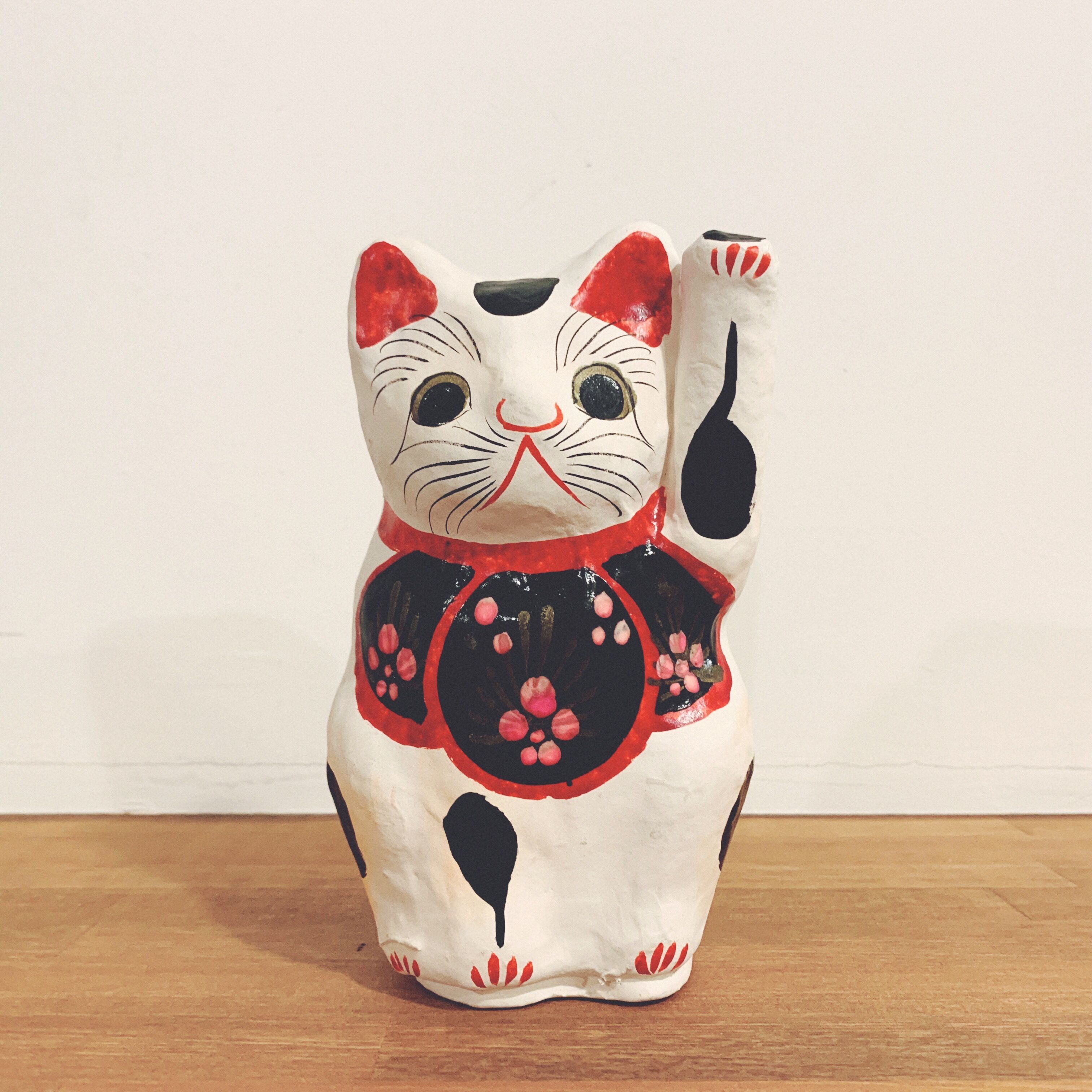 高崎張子　豊岡張子　招き猫　特大　約40cm original