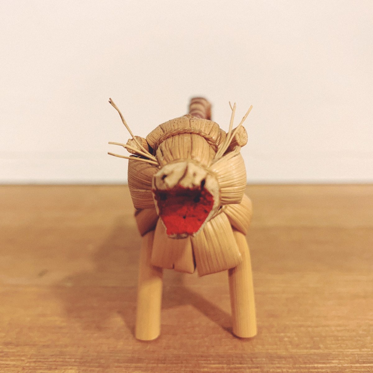 きびがら細工の『虎』 | 象々の郷土玩具