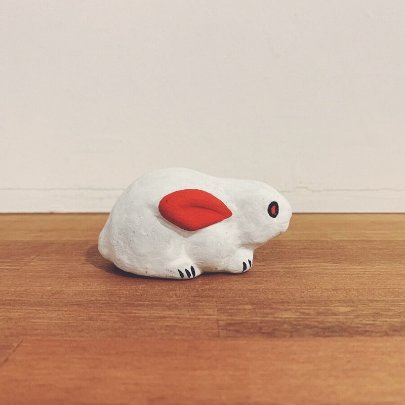 奈良県・大和出雲人形『うさぎ・中』 | 象々の郷土玩具