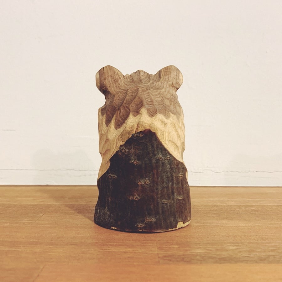 送料込み 北海道 郷土玩具 熊 京作 北海道『木彫の熊 』 | 象々の郷土玩具