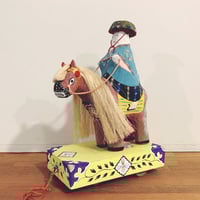 中野土人形の『狆乗り童子』 | 象々の郷土玩具