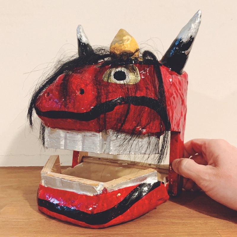 宇土張子の『獅子頭』 | 象々の郷土玩具