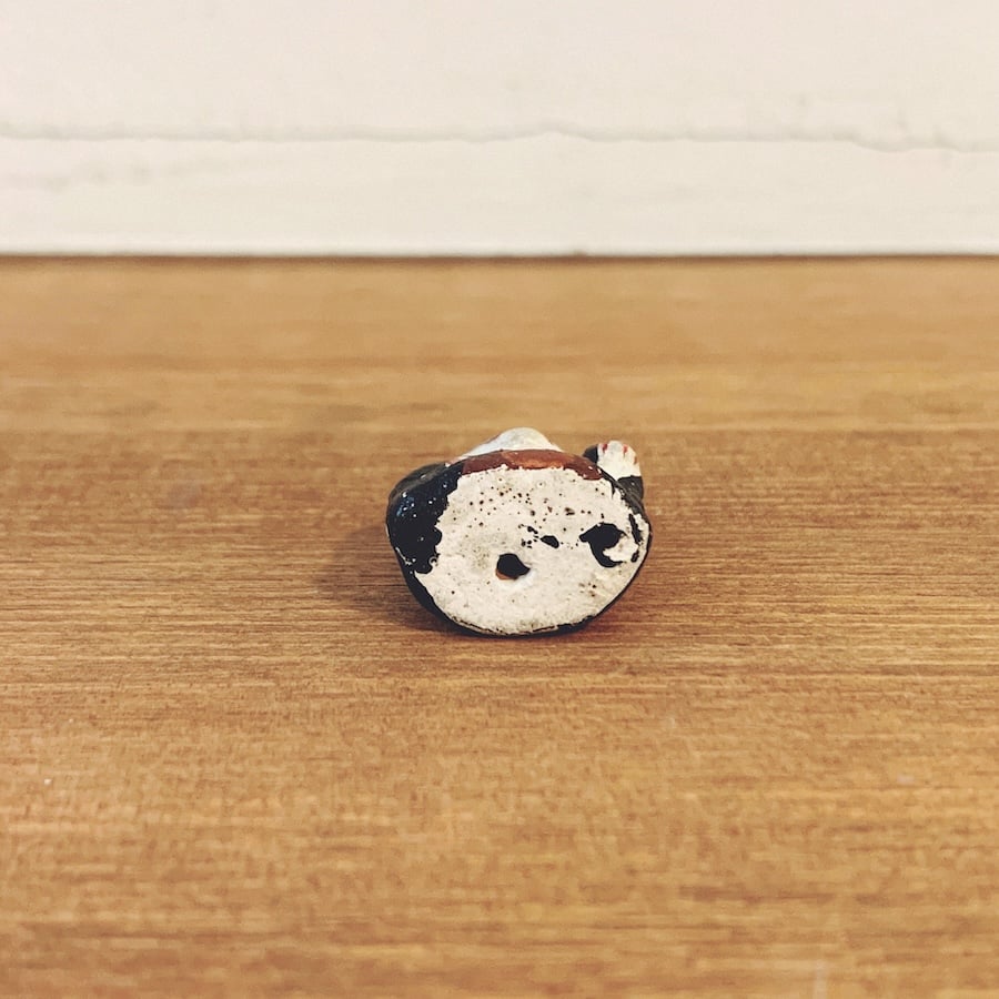 北尾製？手びねり 初辰猫 住吉大社授与品 土人形 郷土人形郷土玩具 古道具 北尾製？手びねり 初辰猫 住吉大社授与品 土人形 郷土人形郷土