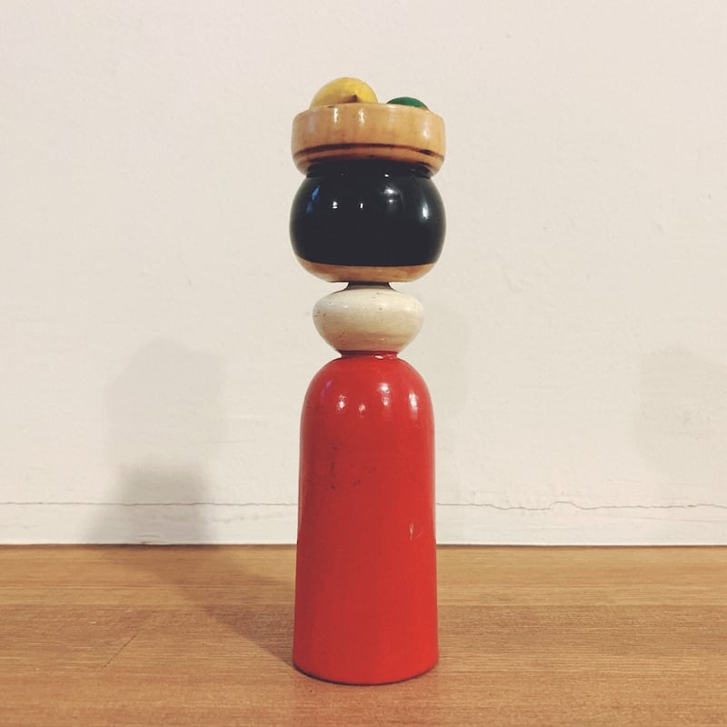 韓国の木製玩具『農民の娘』 | 象々の郷土玩具