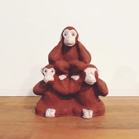 中野土人形の『子守這子』 | 象々の郷土玩具