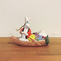 今戸人形の『鉄砲狐』 | 象々の郷土玩具
