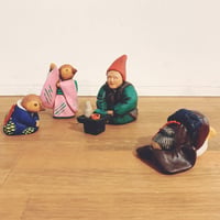 秋田・中山土人形『斧兎』土鈴 | 象々の郷土玩具