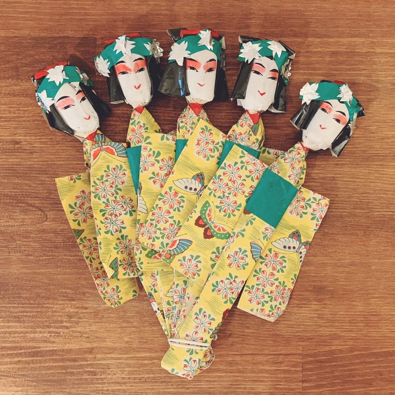 宇土の『五人姉様』 | 象々の郷土玩具