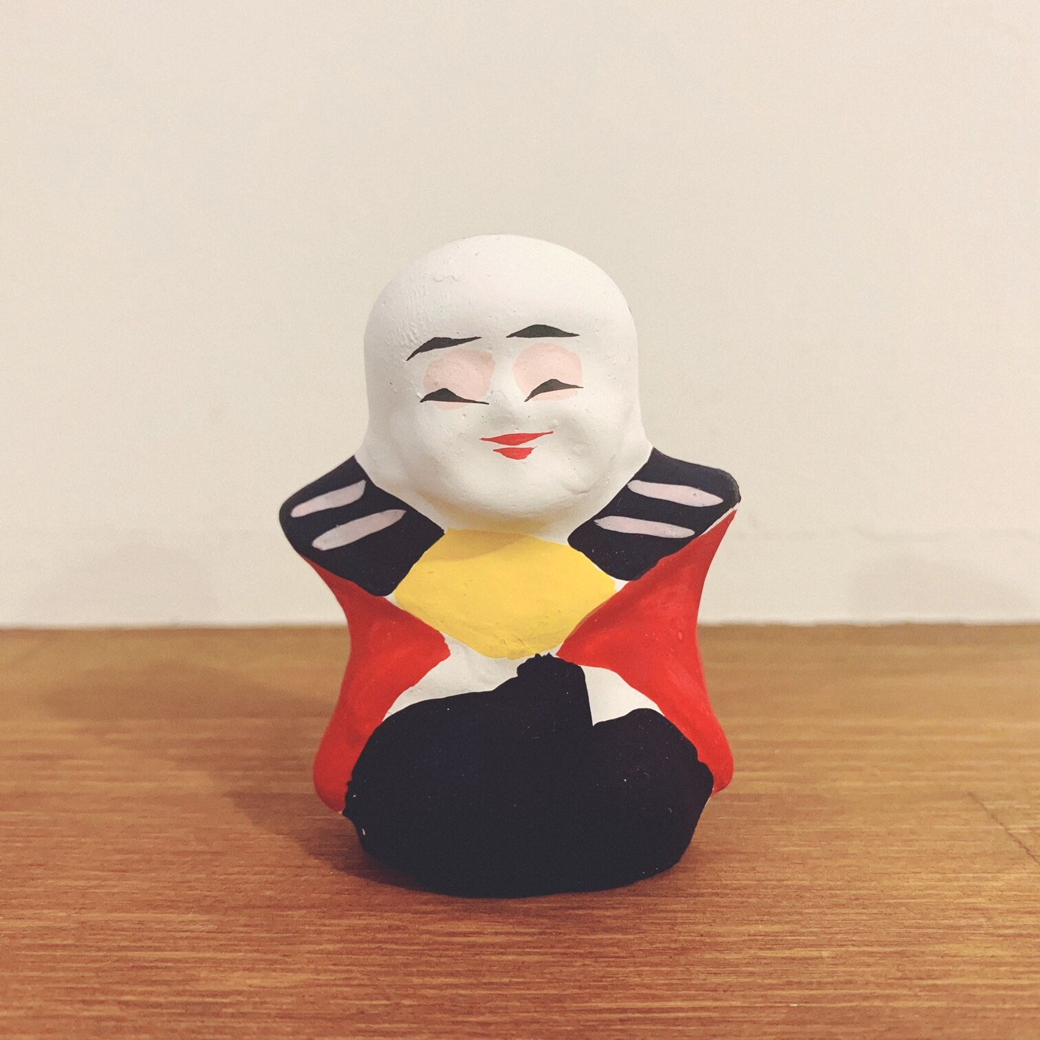 「福助人形」　江戸時代？　土人形　詳細不明 original