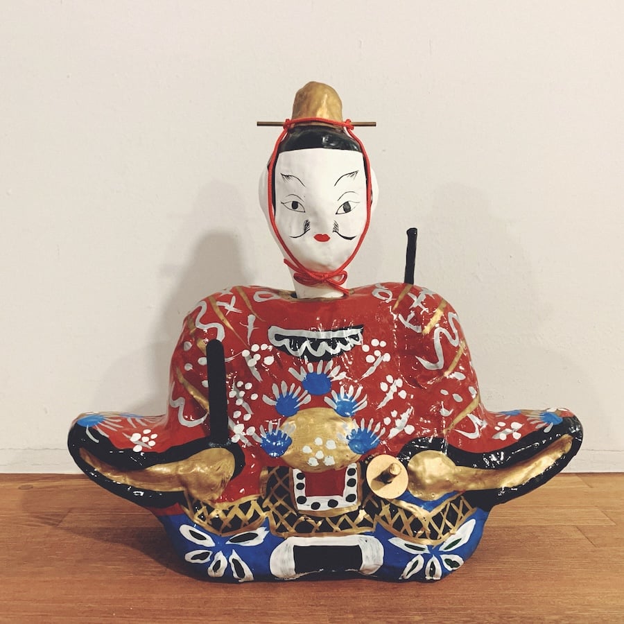 【郷土玩具】廃絶　門司ヶ関張子　天神 郷土玩具】廃絶 船渡張子 天神 - メルカリ