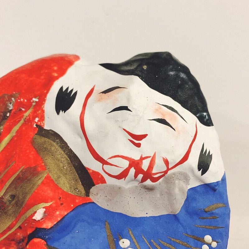 高松張子・宮内フサの『鯛抱き恵比寿』 | 象々の郷土玩具