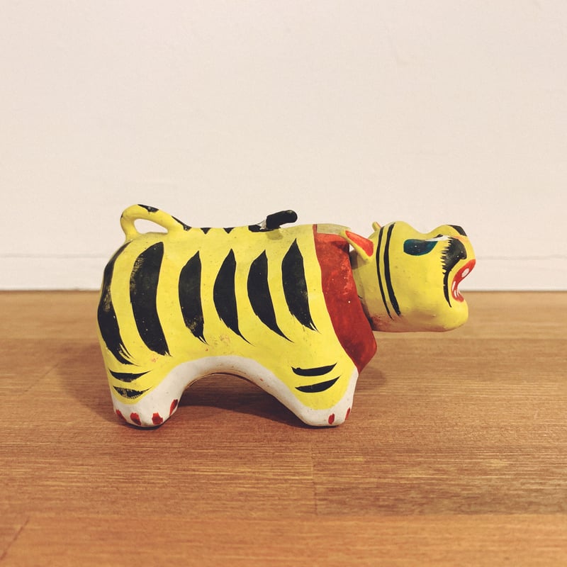 大崎文仙堂の『首振り虎・小』 | 象々の郷土玩具
