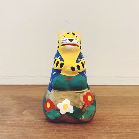 奈良井土鈴　虎　2つ CATEGORY 奈良井・藤屋 | 象々の郷土玩具