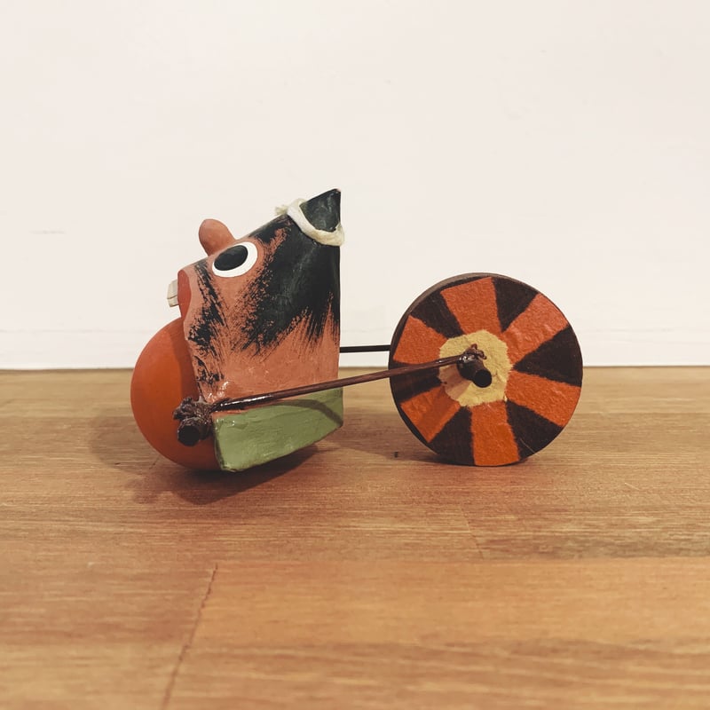 みちかた工房の『道祖神車』 | 象々の郷土玩具