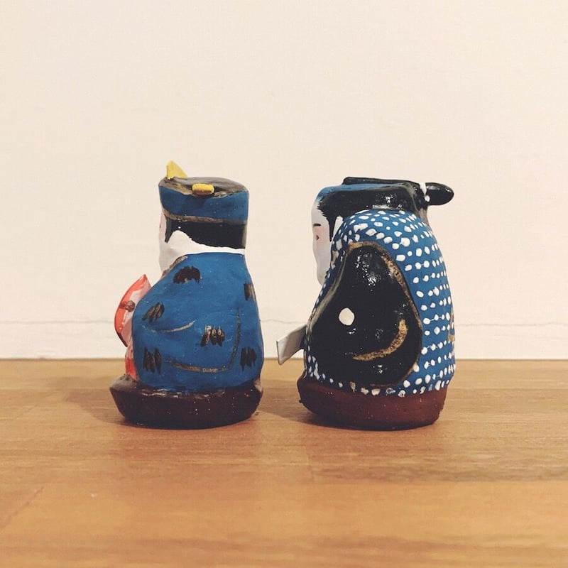 浜松張子・二橋加代の『夫婦福助』 | 象々の郷土玩具